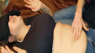 Her ticklish navel MP4