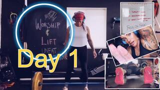 WORSHIP AND LIFT - YOUR FIRST DAY TO GETTING UNFAT