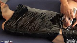 Tickled and Mummified - TICKLING - FOOT TICKLING - BALL AND COCK TICKLING - FEMALE TICKLING MALE - BONDAGE - MUMMIFICATION