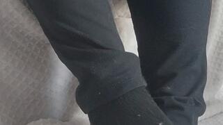 Pewwww stinky socks and feet!