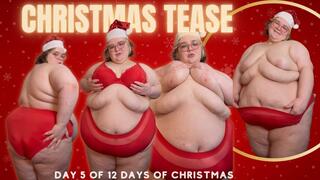 Lace Christmas Striptease