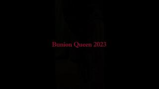 bunions and floral dress