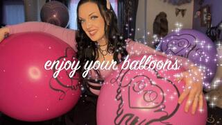 Testing my Loona Balloons