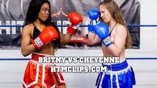 Cheyenne Jewel vs Britny Mercury - Women Boxing