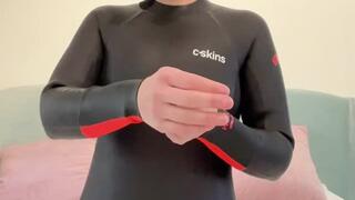 Getting horny in my Wetsuit
