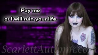 Pay me or I'll ruin your life - WMV SD 480p