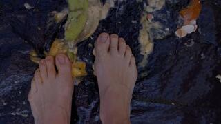 Giantess Feet Crushing Fruits and Free Range Eggs Part 2