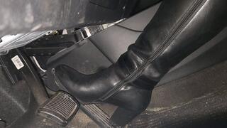 Coffee Run in Heeled Knee High Boots (Part 2)