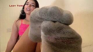 Sock Humiliation in the Post