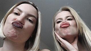 OUR DARK LIPS MILORA VS BLONDY999