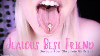 Jealous Best Friend Devours Your Shrunken Girlfriend - HD