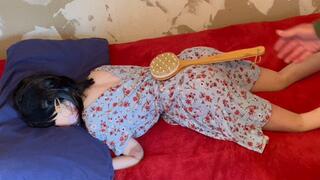 Midori Gets a Good Spanking