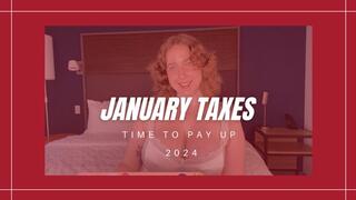 January Taxes 2024 Findom