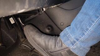 Craft Store Trip in Blowfish Boots