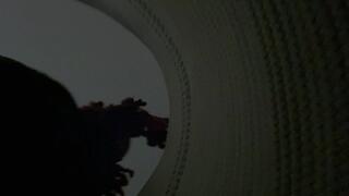 Tiny Humans Pests watching Giantess do Laundry POV 1080