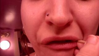 Chicken Wing Dinner - Teeth Picking