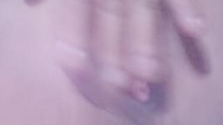 Jen closeup playing with pussy