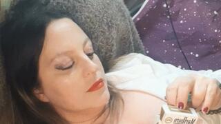 Laying down with a Marlboro Gold