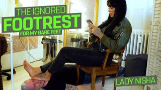 The ignored footrest ( Foot Domination with Lady Nisha ) - FULL HD wmv