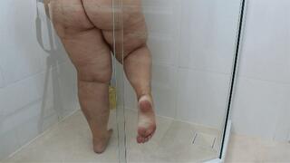 Juliette-rj invites you to her delicious shower, just cum FOR MOBILE DEVICES USERS LOL - BBW BODY - FAT ASS - FEMALE - FAT PUSSY - THICK THIGHS - THICK BODY - SHOWER FETISH - VOYERISM - SHOWER SCENES - ASS FETISH - WET FEET