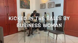 GEA DOMINA - KICKED IN THE BALLS BY BUSINESS WOMAN (MOBILE)