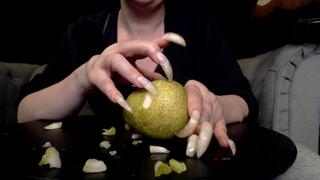 green pear vs long nails jan 2-24