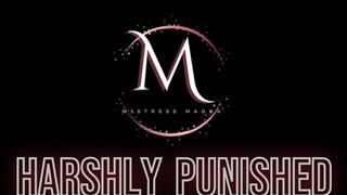 Mistress Magda - harshly punished MOBILE VERSION