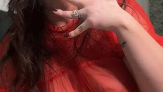 I smoke a cigarette before to go to bed