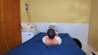 Farting uniform colegial milf, by Melissa Ramos and Slave covared, (cam by Manu) FULL HD