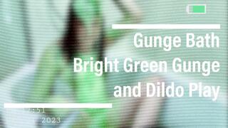 Gunge Bath - WAM Gunge Wet and Messy Dildo Self Fuck
