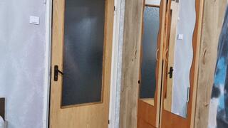 4k leather pants, blowjob, handjob, cum on glasses