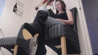 Lucky to be knelt at My boots (MOV)