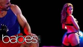 BABES - Thicc Yoga Babe Emily Addison like it Rough