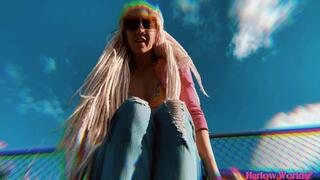 Blue skies and bare soles