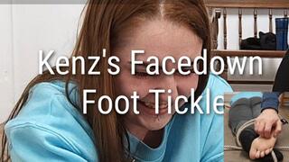 Kenz's Facedown Foot Tickle