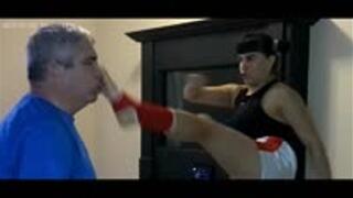 Amazing Professional front kick to face muaythai part2