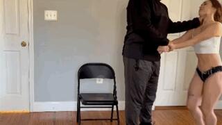 4K MP4 HouseSitter Grabbed and Spanked pt1