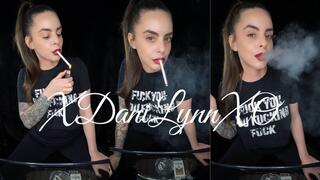Smoking in FU Shirt