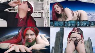 Megagiantess- Growth fetish