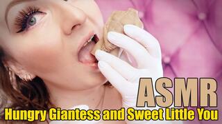 ASMR: Hungry Giantess eating little you (720p)
