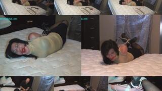 I beg to me hogtied in my new house on my brand new bed (MP4 SD)