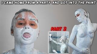 Part 2 came home from a party and got into the painting, nudes