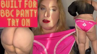 Built for BBC Panty Try On
