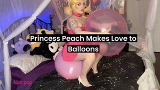 Princess Peach Makes Love to Balloons