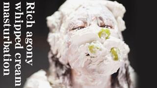 Rich agony whipped cream masturbation Yui Hatano