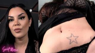 NEW! Farting, burping, belly fetish ~ Sweet Maria