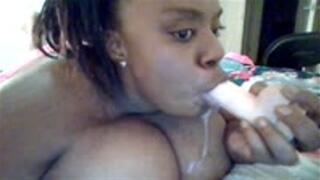 Nicole's Sloppy Blow Job!