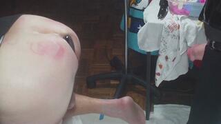 #15 SUBMISSIVE HUSBAND-Mistress Pegs with Fat Dick