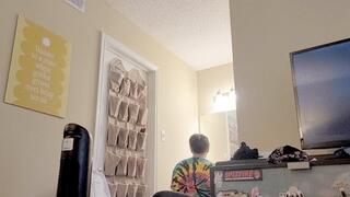 Giantess Taunts Tiny With Her Ass, Then Swallows Him POV