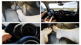 EXCLUSIVE PREMIERE: Brutal hard braking and fast acceleration in powerful Mini Cooper